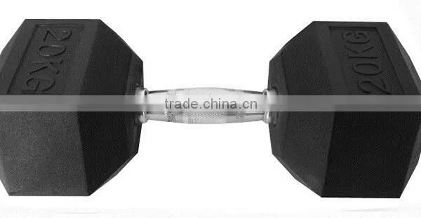 Wholesale Aerobic Hexagon Hex Dumbell With Logo Printed photo-4