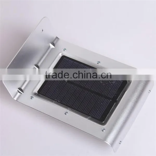 16 Led Panel Milk Half Round Lampshade Sensitive Motion Sensor Solar Sensor Wall Light photo-5
