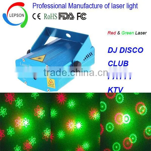 RG Mini Laser Party Lights Auto/sound Control