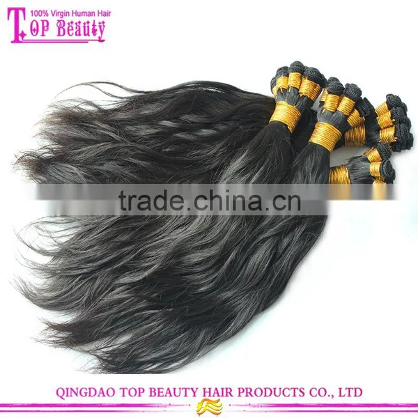 Hot!!! Wholesale Unprocessed Human Hair Wavy 100%hand Tied Virgin Indian Remy Hair Weft photo-5