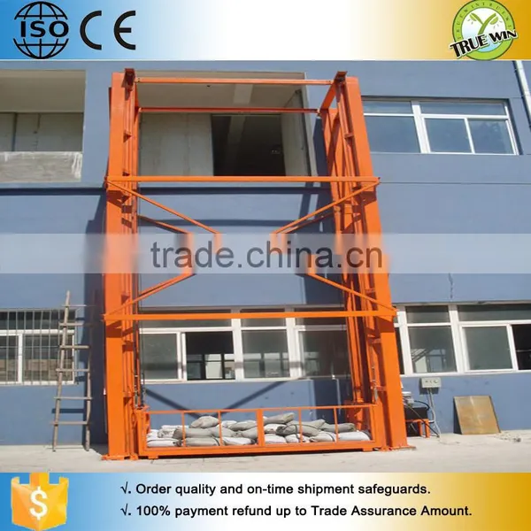 Winter Wholesale Internal / External Use Indoor / Outdoor Use Cargo Hydraulic Freight Elevator photo-2