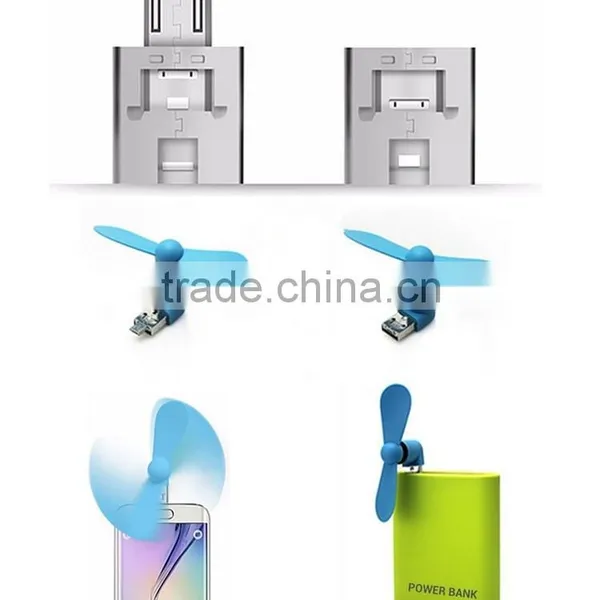 Pocket-size OTG Android Mobile Phone Computer Portable Mini Fan photo-4