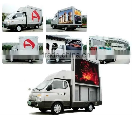Three Color Led Car Message Sign Board p8 Led Moving Message Signs