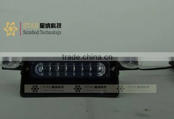Factory Price Auto Interior Warning Strobe Light Led Bule Visor Light for Car(XN-S6-3) photo-4