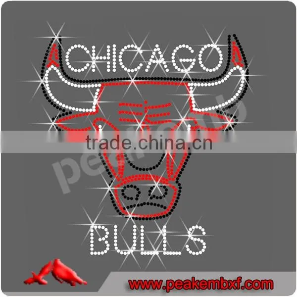 Rockets Rhinestone Transfer Iron on Wholesale for Sports Uniform photo-2
