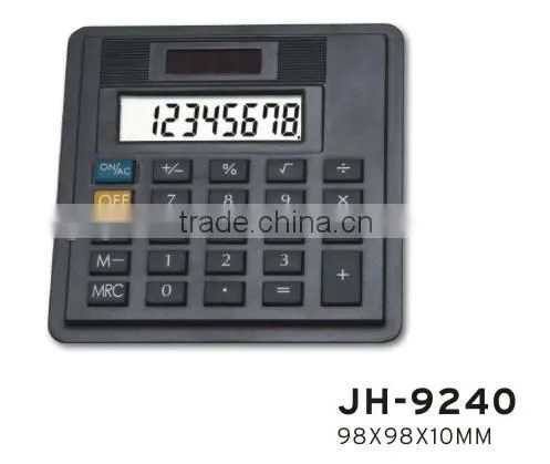 Promotional Gifts Solar Electronic Dual Power Calculator, 8 Digit Calculator photo-3