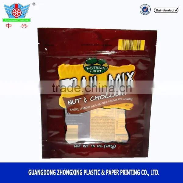 Best Quality 2016 Custom Printed Laminated Food Packaging Bags With Zipper photo-2