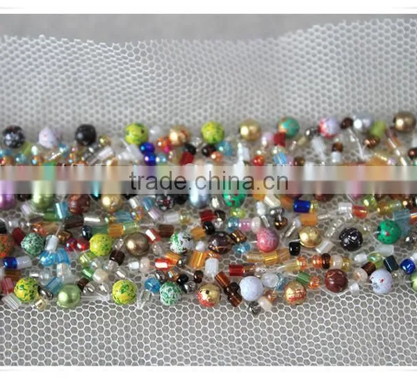 2016 New Arrival Handmade Mutilcolor Pearl Beads Trimming for Casual Garments Decoration photo-5