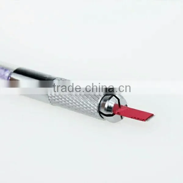 Crystal 3D Eyebrow Embroidery Manual Pen Matched For Curved Blades photo-4
