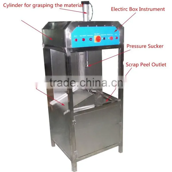 Industrial Automatic Citrus Pomelo Grapefruit Peeler Peeling Machine photo-3