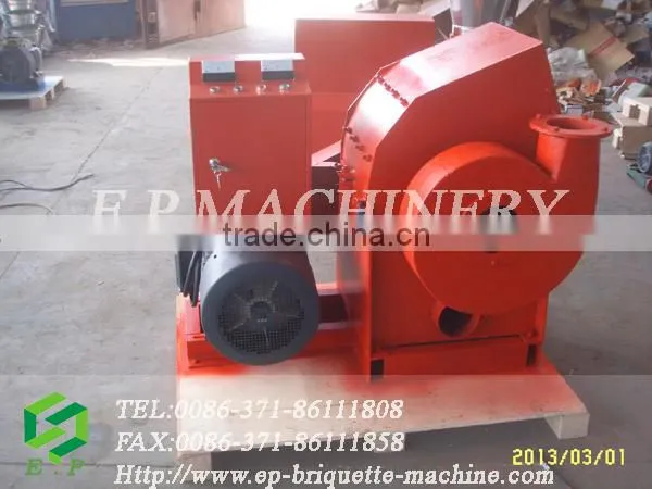CE Certificate Wood Crushing Machine - Hammer Mill With Cyclone photo-2