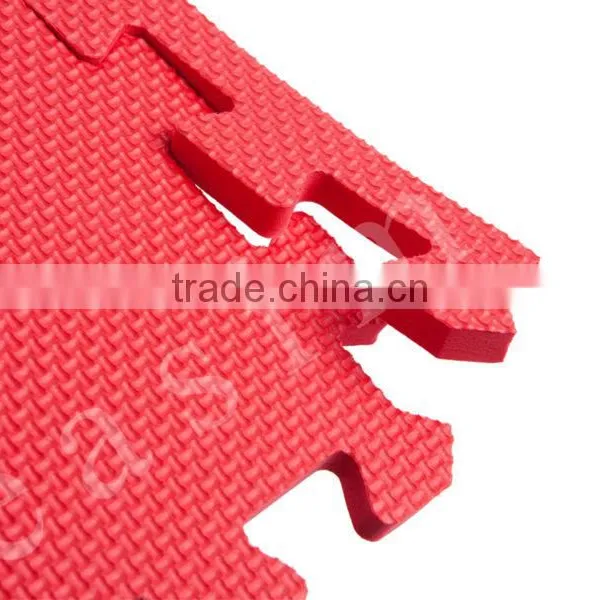Red Gym Martial Arts Karate Judo Play Foam Floor Interlocking Mats photo-4