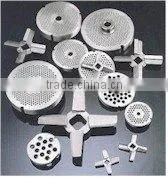 meat grinder plates and knives,hub plates and machine plates inox.