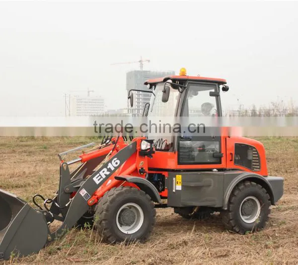 New Wheel Loader ER16 With Standard Bucket/Quick Hitch for Sale photo-4
