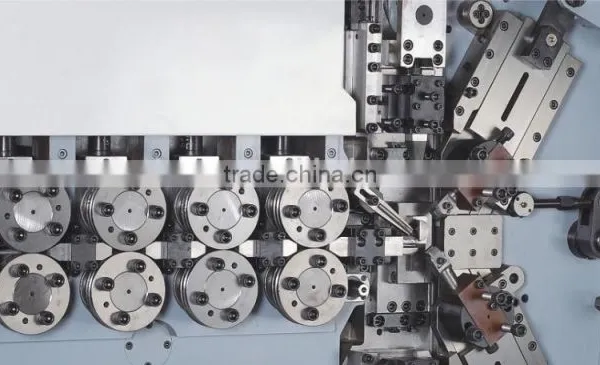 Six-axes Numeric Control Profile Roll-up Spring Machine photo-4