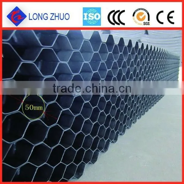 Easy Maintenance Energy Saving High Quality/PVC Plastic Hexagon Honeycomb Packing photo-3