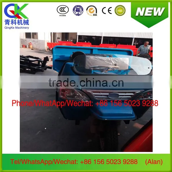 Hina Cargo With Cabin Dumper 3Wheeler Tricycle Truck Tip Lorry photo-4