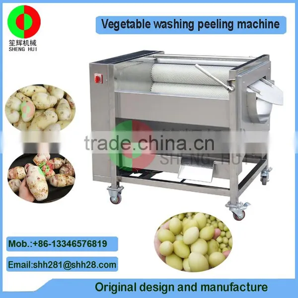 New Developed Hot Sale Potato Peeling Machine Brush Potaot Washing Machine