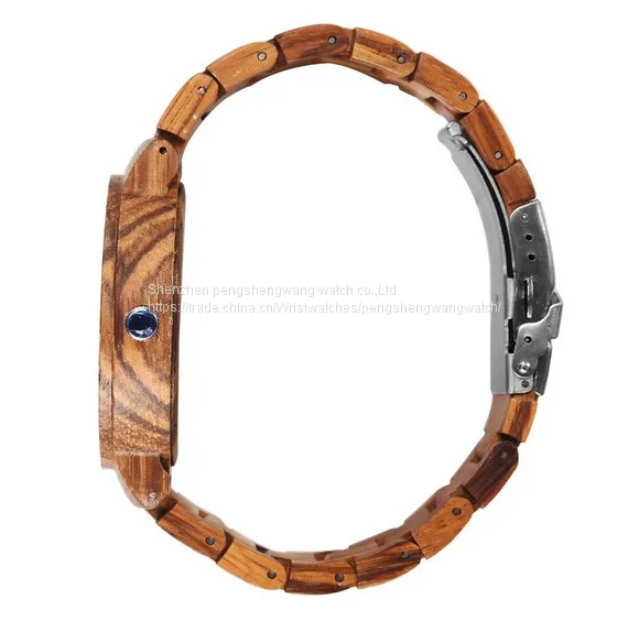 High Quality New Design Wooden Watch Wood Branded Watch Women photo-3