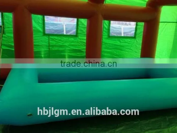 0.9mm PVC Tarpaulin Swimming Pool Fabric photo-2