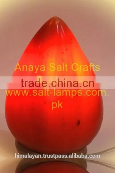 Tear Drop Salt Lamp/Rain Drop Salt Lamps/Himalayan Crafted Salt Lamps photo-4