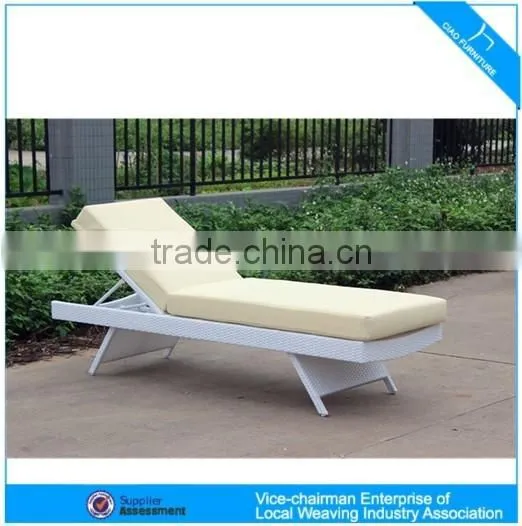 Рattan Furniture  Гарденный лежак для отдыха из ротанга photo-5
