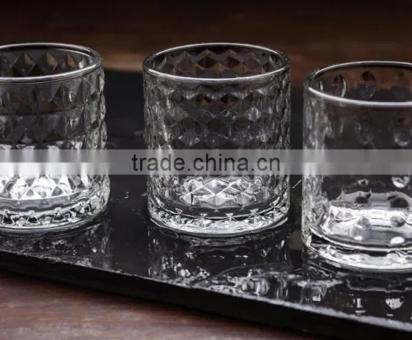 2017 New Arrival Round Candle Holder 6OZ Glass Cup photo-2
