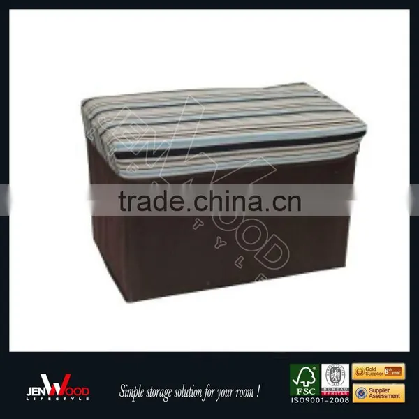 Moroccan Leather Pouf Ottoman Footstool
