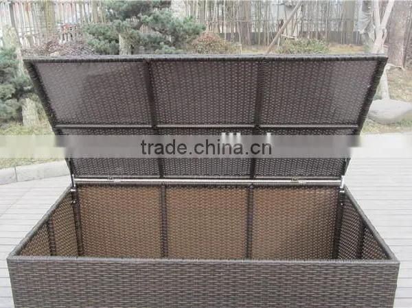 KD Aluminum Outdoor Furniture Rattan Storage Boxs With Air photo-2