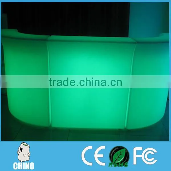 Hotel Reception Banquet Led Bar Counter RGB Colors photo-3