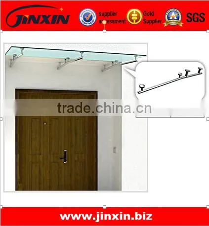 JINXIN Excelent Quality With Competitive Price Stainless Steel Glass Canopy photo-5