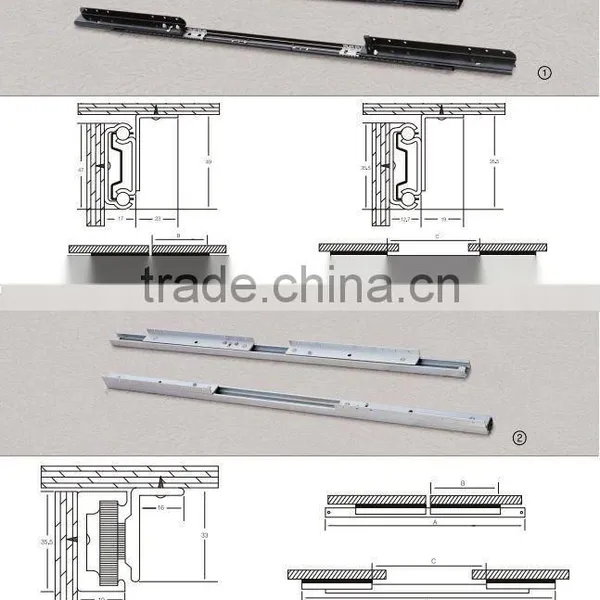 High Quality Furniture Metal Drawer Slide for Furniture Tables and Drawers