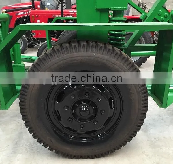 China 10T Hydraulic Cable Drum Trailer Best Seller / 3-10T Cable Reel Laying Tools Manufacturer photo-3