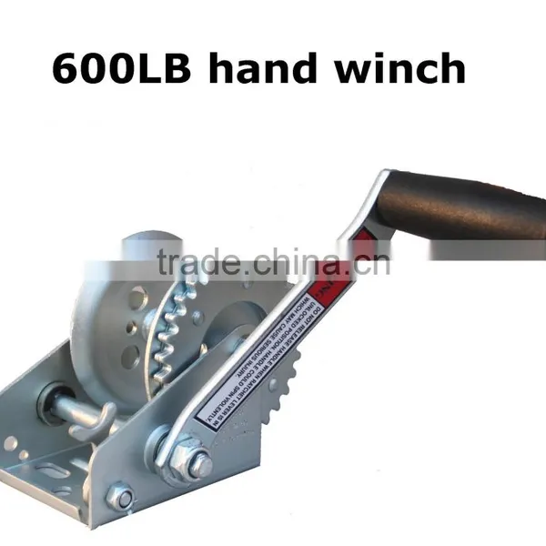 600lbs Hand Winch With Cable photo-4