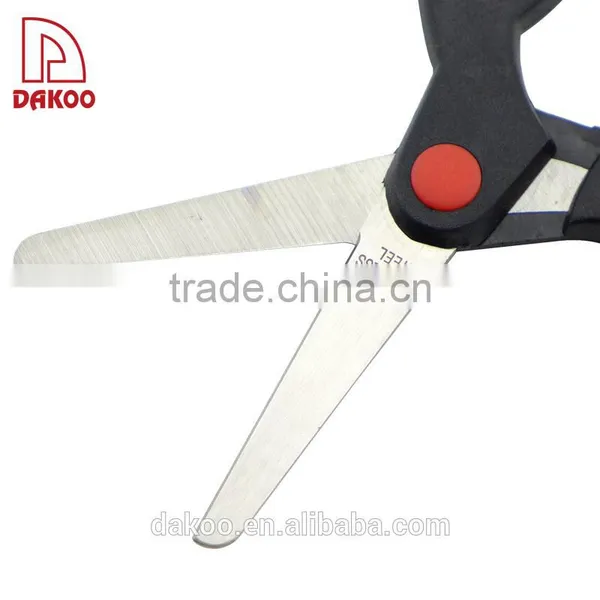 Good Quality Handle Material TPR Handle Student Scissors photo-3