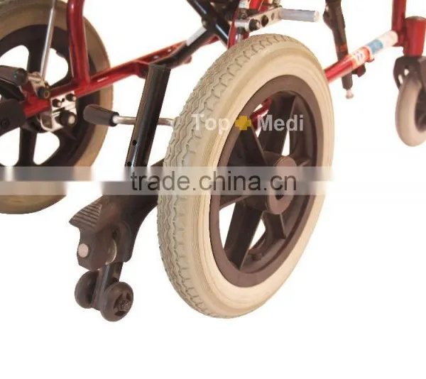 Topmedi High Back Reclining Manual Children Wheelchair Prices photo-5