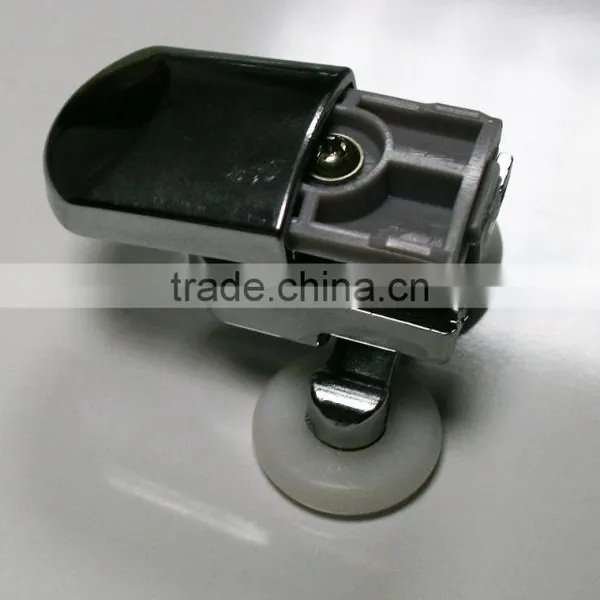 Wooden Plastic Bathroom Privacy Glass Sliding Barn Door Track and Cabin Door Roller photo-4