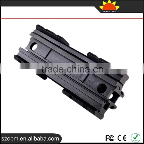 Y3002 Aluminum Alloy 13mm Tactical Flashlight Gun Mount Rail Extension Weaver Adaptor photo-5
