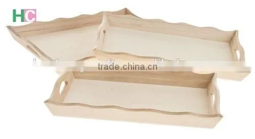 Hot Sale Wooden Tray ,food and Fruit Tray photo-2