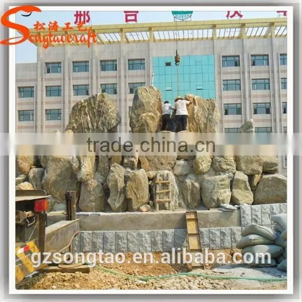 Artificial Stone Fountain Outdoor Can be Customized Fiber Glass Artificial Fountain for Sale photo-4