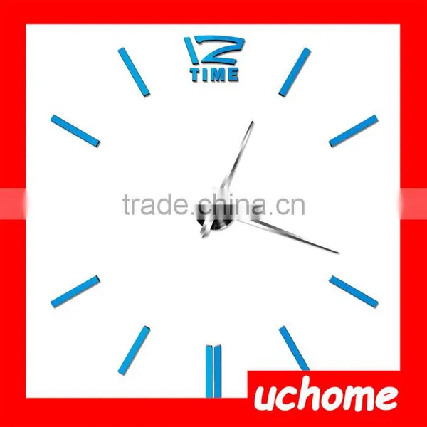 UCHOME 3D EVA Foam DIY Wall Sticker Clock for Home Decoration photo-2