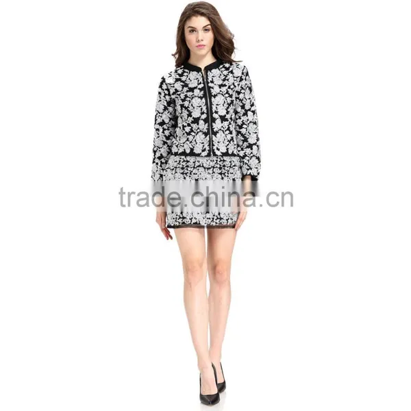 Domin Fashion Guangzhou Factory OEM Ladies Clothes Set photo-3