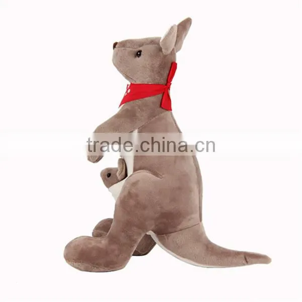 Customized Handmade High Quality Cute Blue Kangaroo Plush Toy photo-5