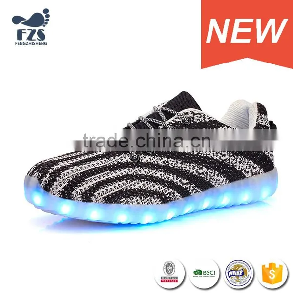 USB Charge Light up Women Shoes 2017 photo-2