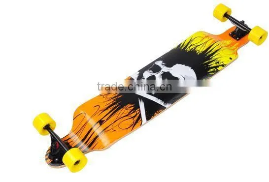 HFCW06 Custom 41X9 '' 4 Wheel Chinese Maple Skateboard Complete photo-3