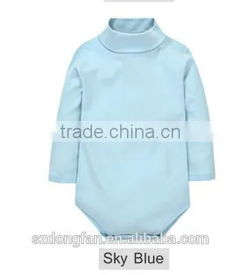 Color Customized Baby Clothing 2016 Newborn Carters Baby Jumpsuit Long Sleeve Infant Turn-down Collar Romper photo-3