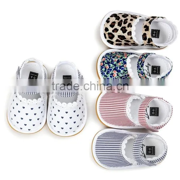Printed Fabric Baby Shoes, Lace Fabric Baby Shoes photo-3