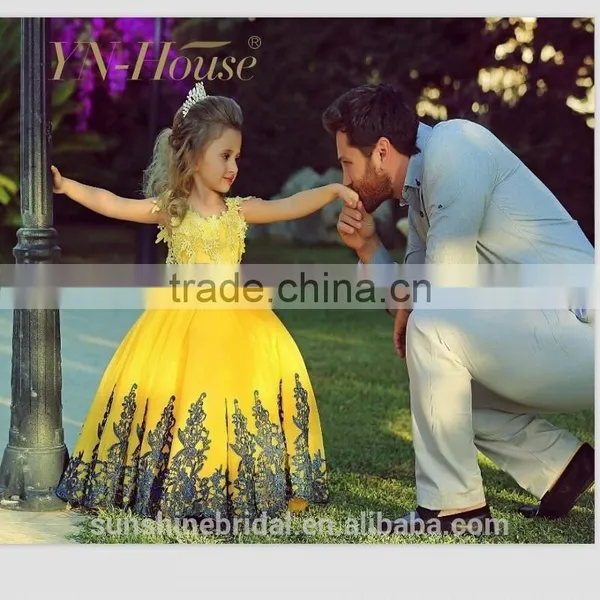 2016 New Design Princess Dresses for Girls of 10 Year Old photo-2
