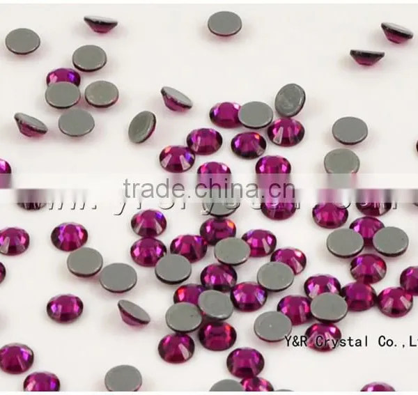 SS20 Fuchsia Color Hot Fix Crystal Rhinestones Heat Iron on Hot Fix Rhinestones Diamond photo-3
