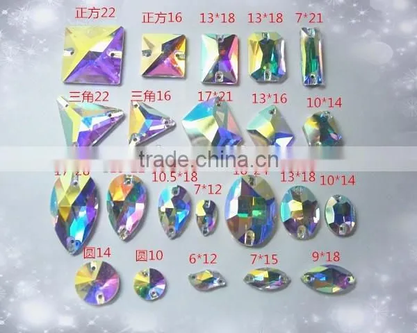 2017 Flat Back Sew on Rhinestones Crystal Stones for Dress photo-4